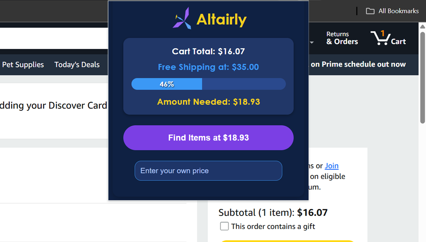 Exact Price